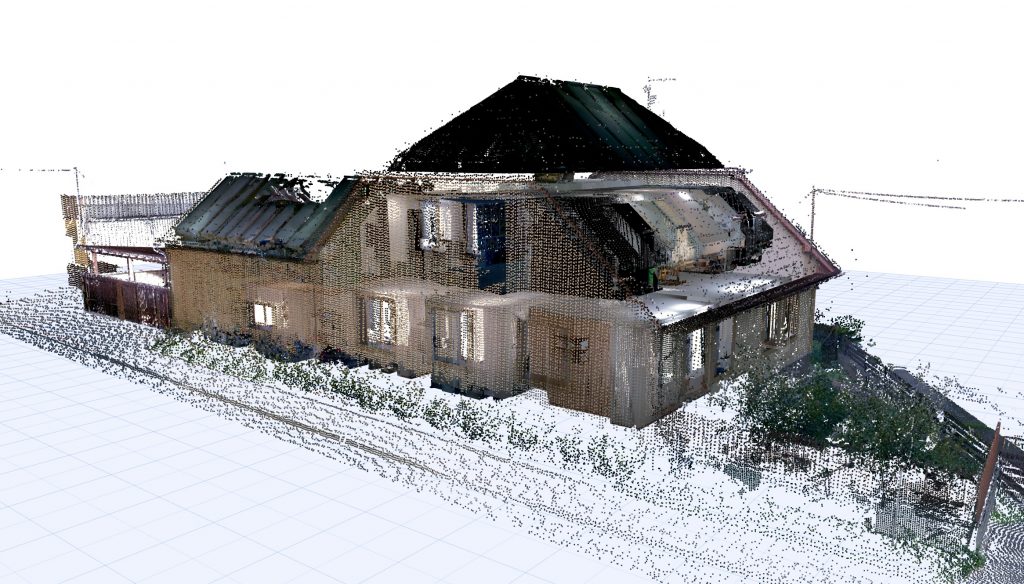 BIM model, dům Zádveřice